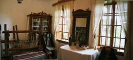 Casa taraneasca de epoca, interior.